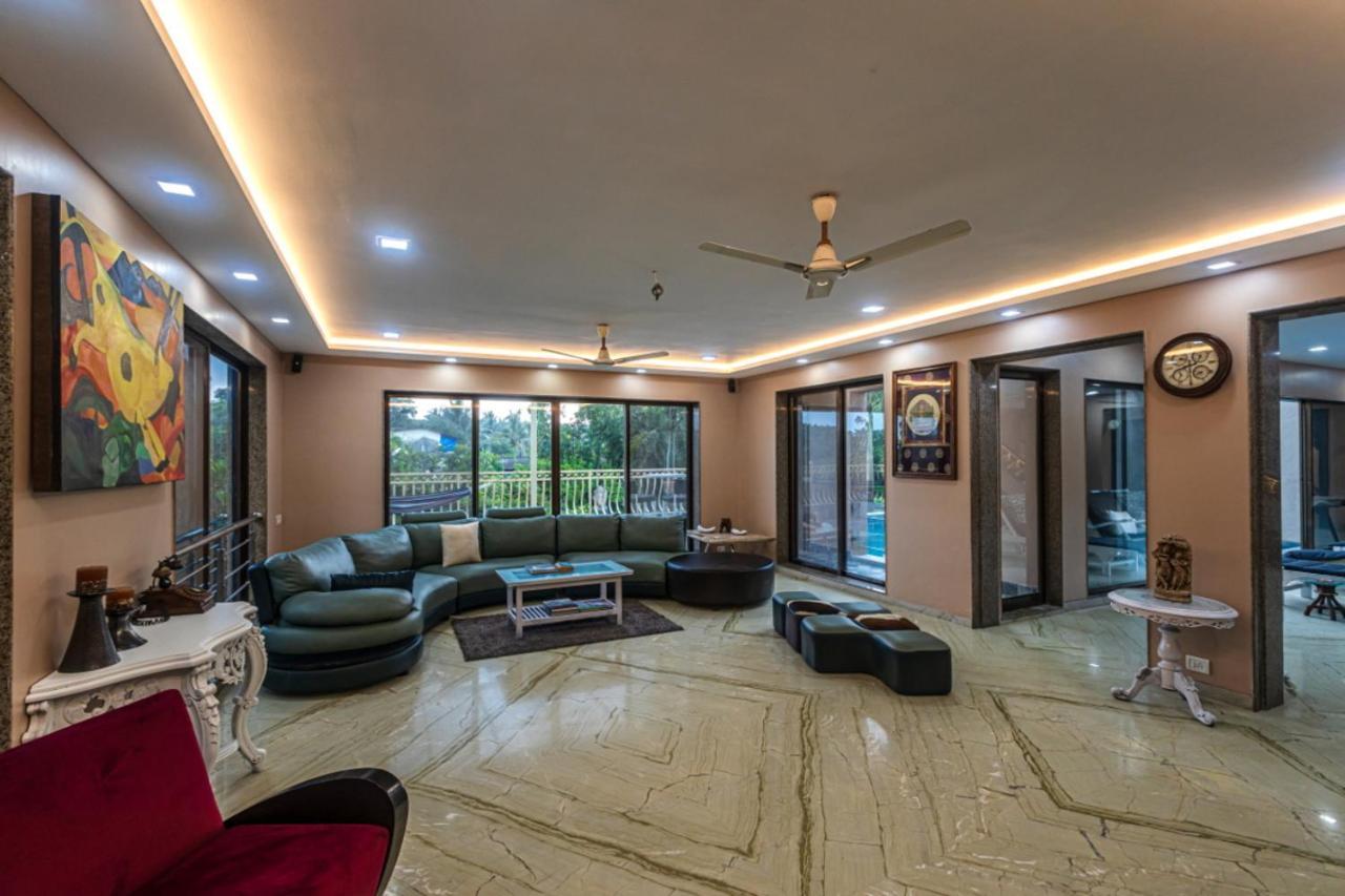 Saffronstays Aura, Alibaug - Luxury Pool Villa With A Game Room And Spacious Lawn Alībāg Zewnętrze zdjęcie
