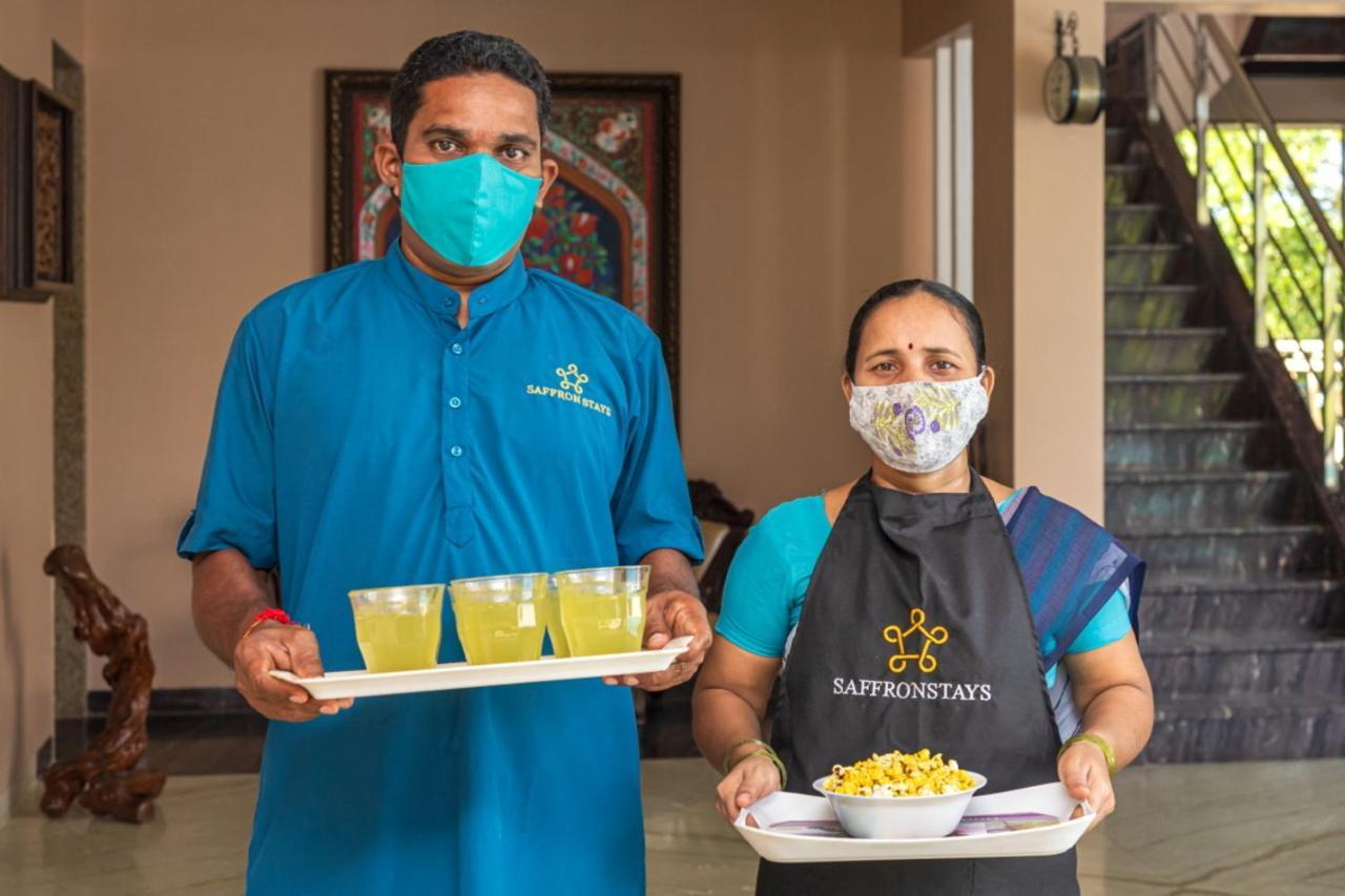 Saffronstays Aura, Alibaug - Luxury Pool Villa With A Game Room And Spacious Lawn Alībāg Zewnętrze zdjęcie